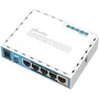 Mikrotik RB951Ui-2nD hAP - Router Inalámbrico 5 Puertos Ethernet 10/100 con PoE Pasivo Entrada/Salida y WiFi 4 (802.11b/g/n) de 300 Mbps - RB951UI-2ND